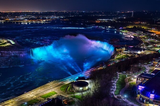 Light up The Falls Small Group Tour with Fallsview Dinner - The Interactive Light Control and Fireworks Viewpoint