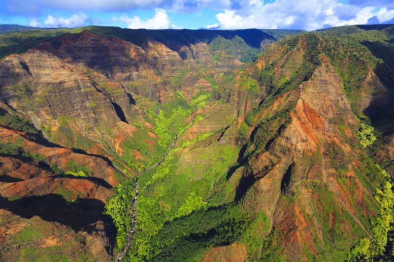 Lihue: Deluxe Waterfall Safari Helicopter Tour - Soaring Over Waimea Canyon’s Red Valles