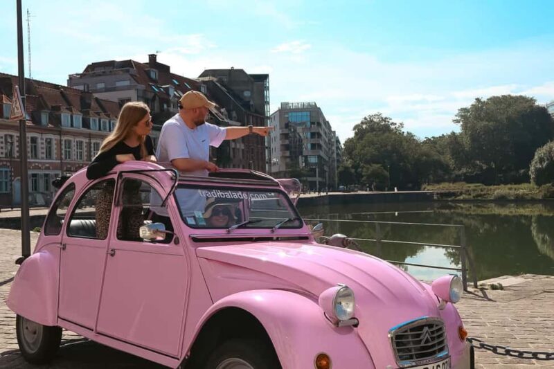 Lille Driving Tour by Convertible Citroen 2CV - Guides Who Make the Tour Special