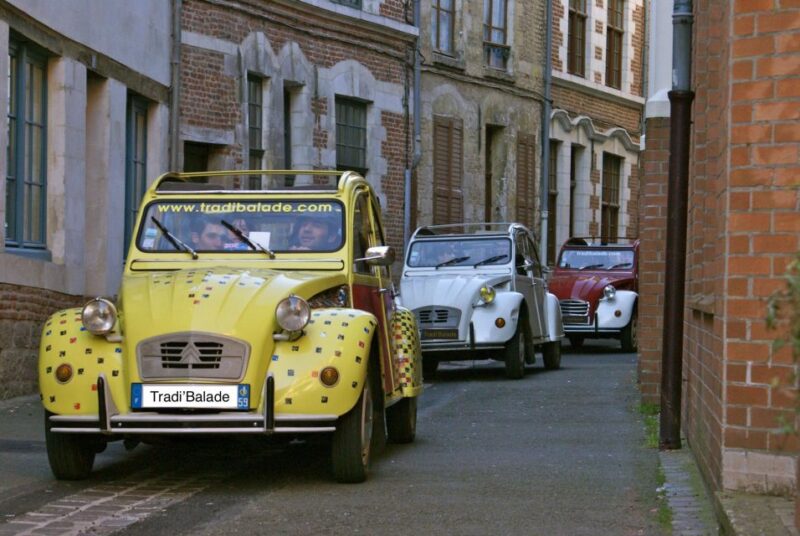 Lille Driving Tour by Convertible Citroen 2CV - Practical Details and Booking Flexibility
