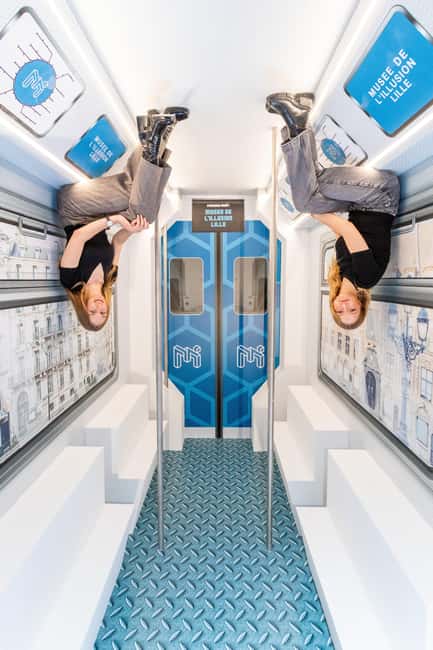 Lille: Entry ticket to the Museum of Illusions - Lilles Museum of Illusions: An Interactive Optical Journey for $22