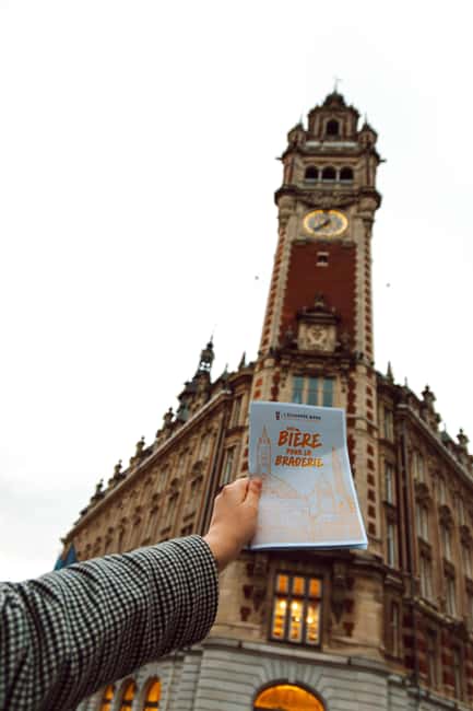 Lille: Treasure hunt and beer tasting in Old Lille - Starting Point at Brewpub Le Hôpi in Lille