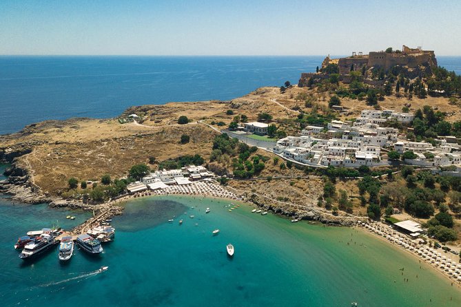 Lindos Day Cruise from Rhodes Town with Swimming stops and Hotel Transfers - Starting Point at Evangelismos Church in Rhodes