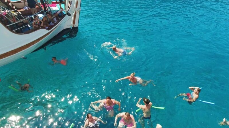 Lindos Day Cruise with Swim Stops from Faliraki & Kalithea - Scenic Cruising and Beach Swim Stops