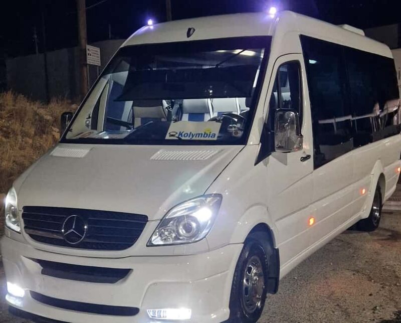 Lindos evening from Kalithea, Faliraki, Afandou, or Kolymbia - Key Points