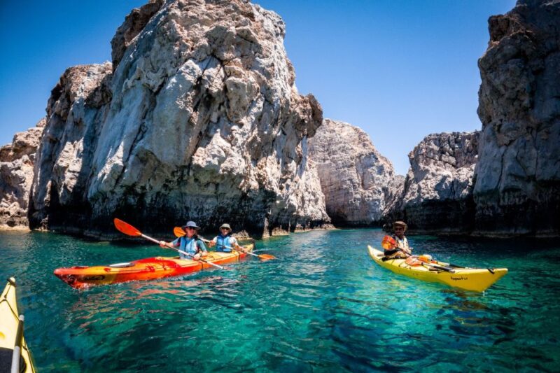 Lindos: Sea Kayaking & Acropolis of Lindos Tour with Lunch - Discovering Navarone Bay and Its Underwater Wonders