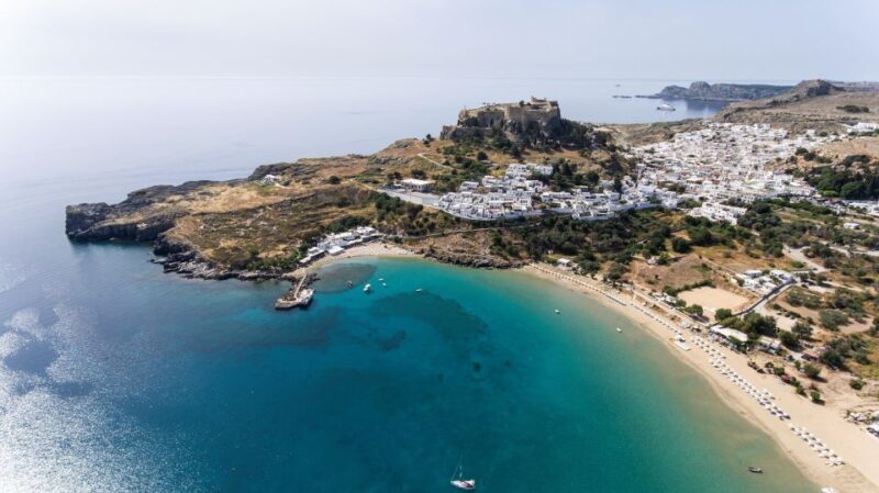 Lindos: Sea Kayaking & Acropolis of Lindos Tour with Lunch - Paddling Back Along the Coastline to Complete the Loop