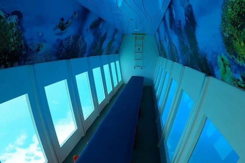 Lindos: Submarine Cruise with Swimming Stop at Navarone Bay - Underwater Wildlife and Reef Viewing from the Submarine Chamber