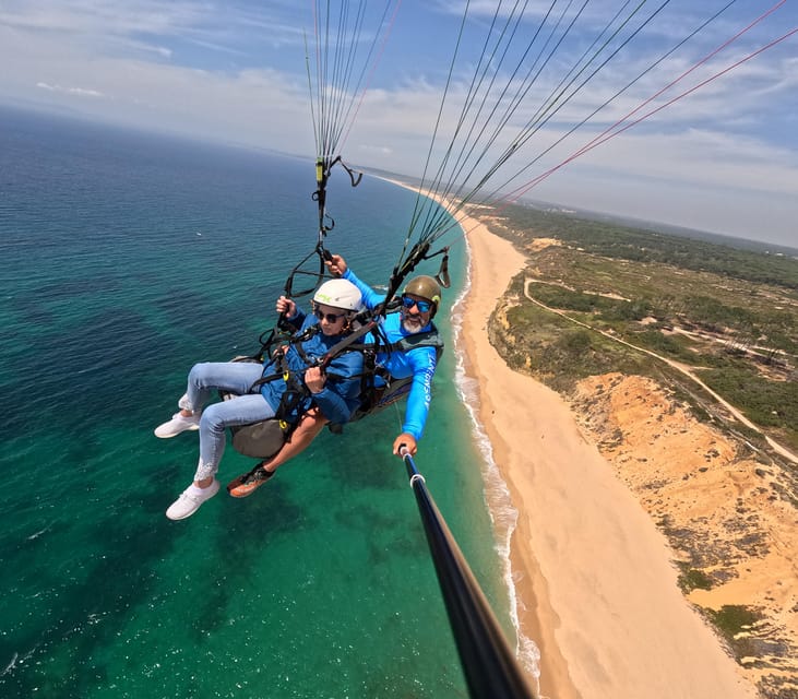 Lisboa: Paragliding Flight - Praia das Bicas - Key Points