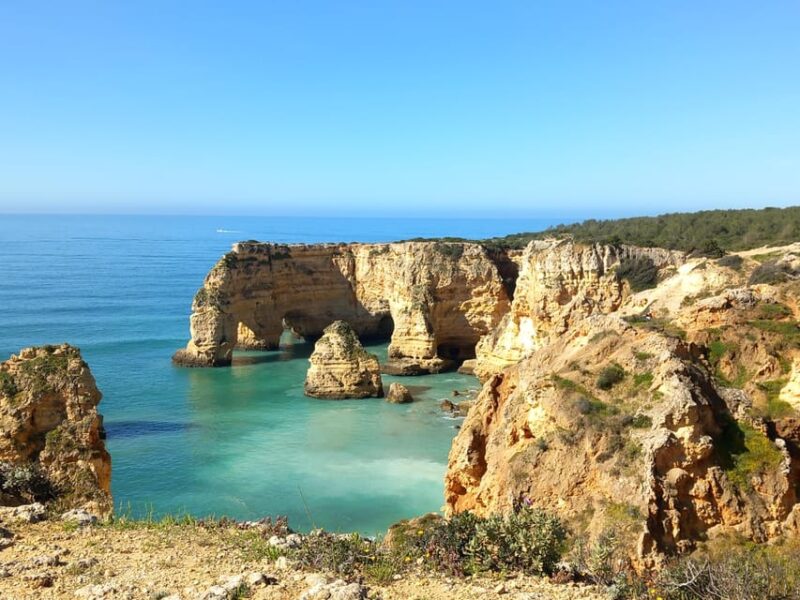 Lisbon: Algarve Coast Tour Including Boat Trip to Caves - Discovering Algar Seco and Its Scenic Beauty