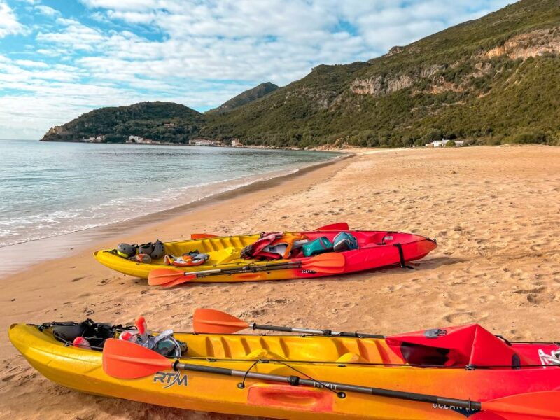 Lisbon: Arrábida Kayak and Coasteering Adventure Tour - Key Points