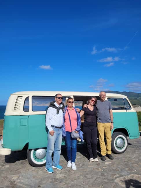 Lisbon: Arrábida Park & Sesimbra private Tour in a VW Van - Comfortable, Classic Transport and Practical Details