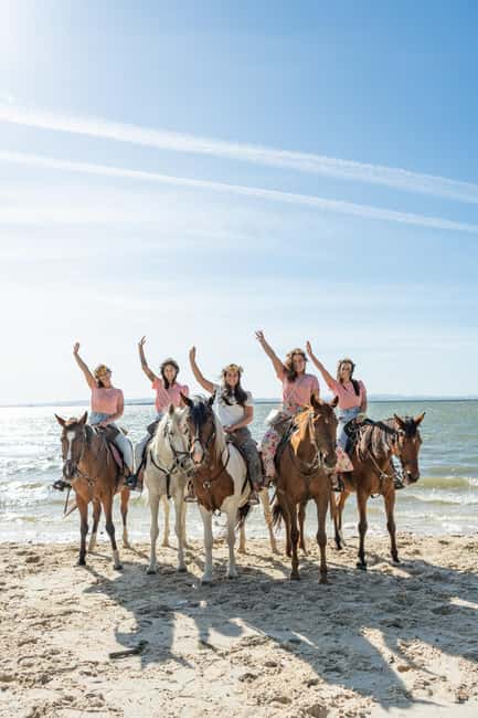 Lisbon Bachelor Beach Horseback Adventure - The Calm Horses and Guided Riding Experience