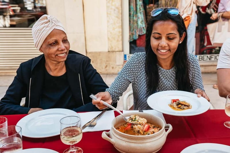 Lisbon: Baixa District Food Tour with Dinner and Drinks - Culinary Highlights: Seafood Rice, Grilled Sardines, and Pastel de Nata