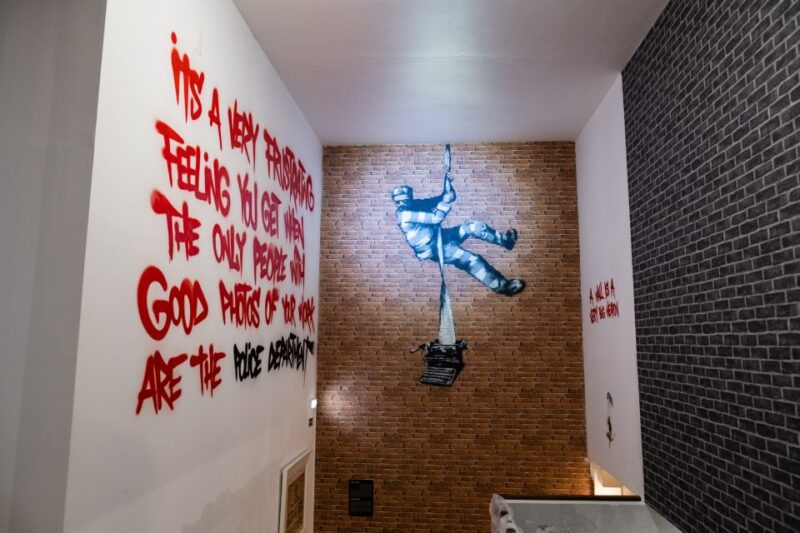 Lisbon: Banksy Museum Permanent Exhibition Entry Ticket - Noted Highlights: Recognizable and Rare Works