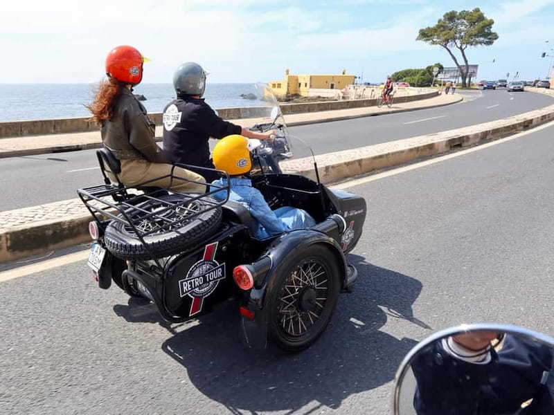 Lisbon : Cascais-Cabo da Roca Motorcycle side-car Tour 2H - Discovering Cascais and Its Coastal Highlights