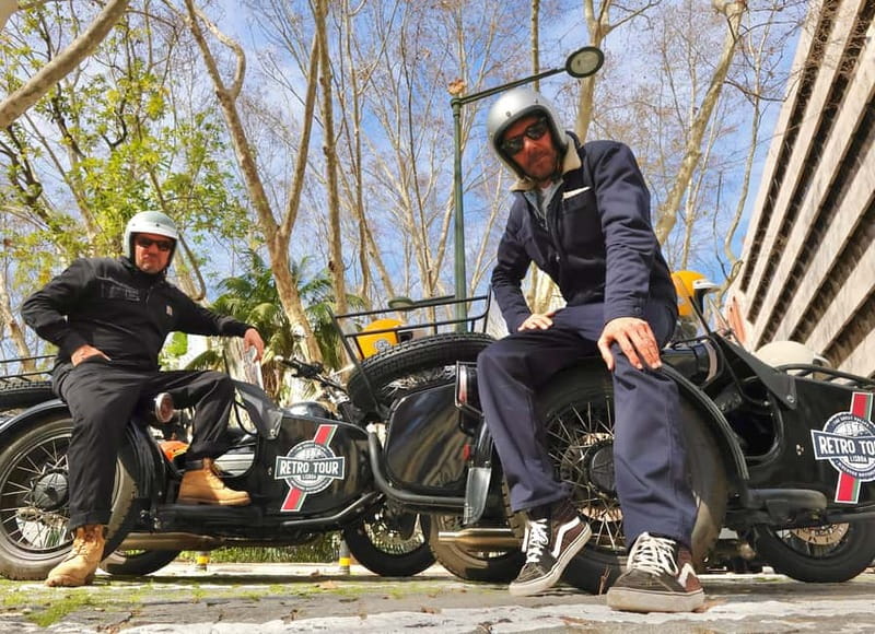 Lisbon : Cascais-Cabo da Roca Motorcycle side-car Tour 2H - Return to Cascais via Coastal Landmarks