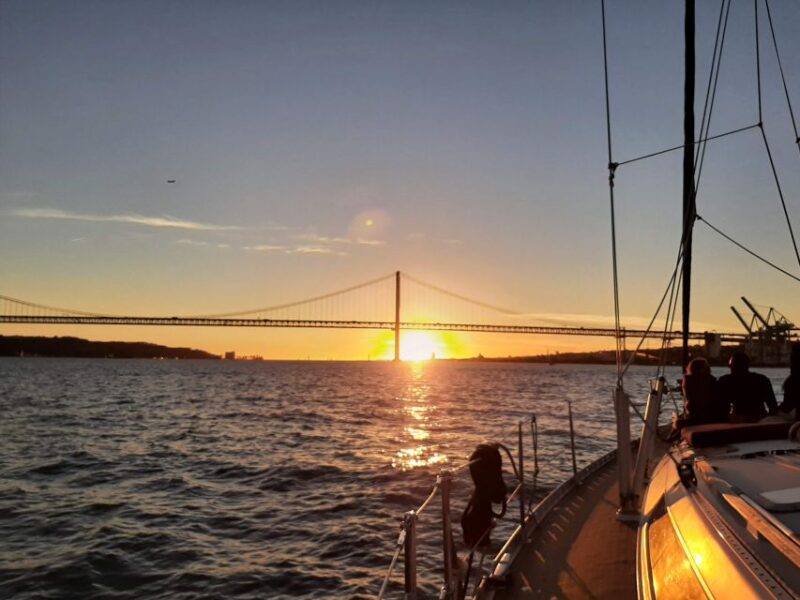 Lisbon: City Skyline Sailboat Cruise with Drink and Snacks - The Experience of Sailing on the Tagus River