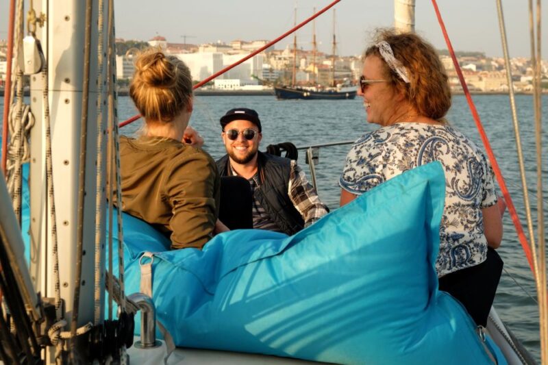 Lisbon: City Skyline Sailboat Cruise with Drink and Snacks - The Small Group Advantage and Friendly Guides