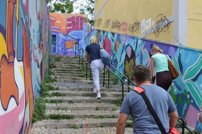 Lisbon: Culinary guided tour with dinner off the beaten track - End of the Tour at Miradouro do Chão do Loureiro