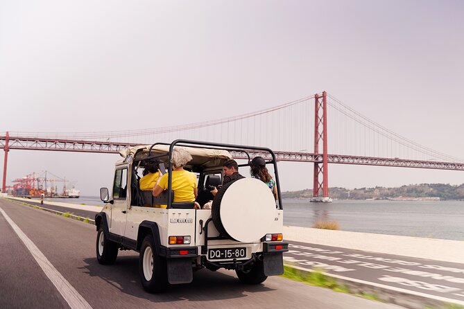 LISBON DAILY TOUR in a Vintage Jeep with FOOD & DRINK Tastings - Unique Architectural Landmarks and Modern Infrastructure