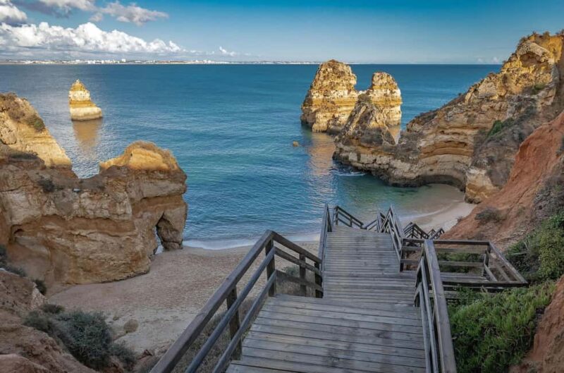 Lisbon: Day Trip to Algarve Paradise  Cliffs, Caves & Beach - Key Points