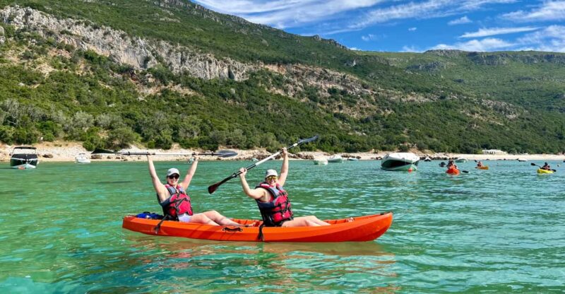 Lisbon: Discover Arrábida beaches by kayak - Exploring Praia do Creiro and Its Hidden Charms