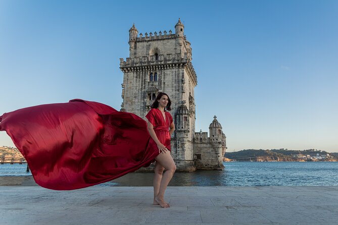 Lisbon Flying Dress & Fashion Photoshoot at iconic places - Key Points