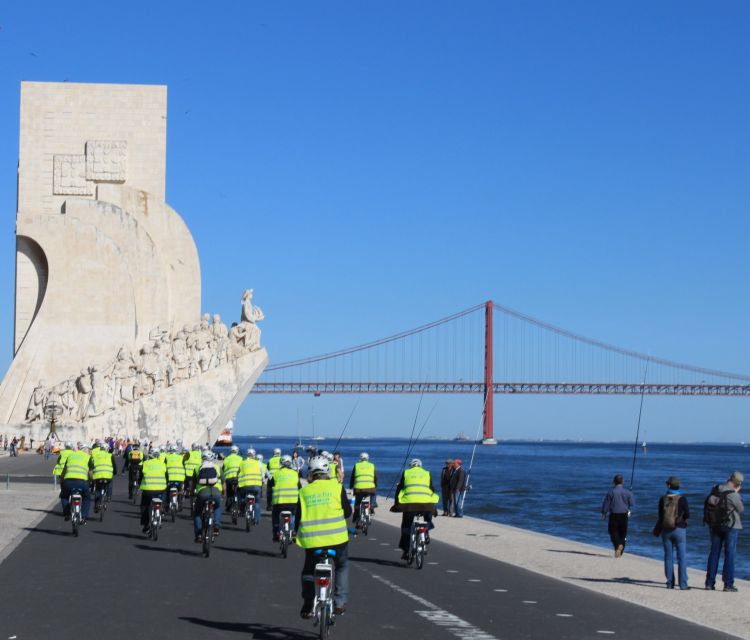 Lisbon: Go Tejo 3-Hour Electric Bike Tour - Learning About Portuguese Exploration and Artistic Tradition