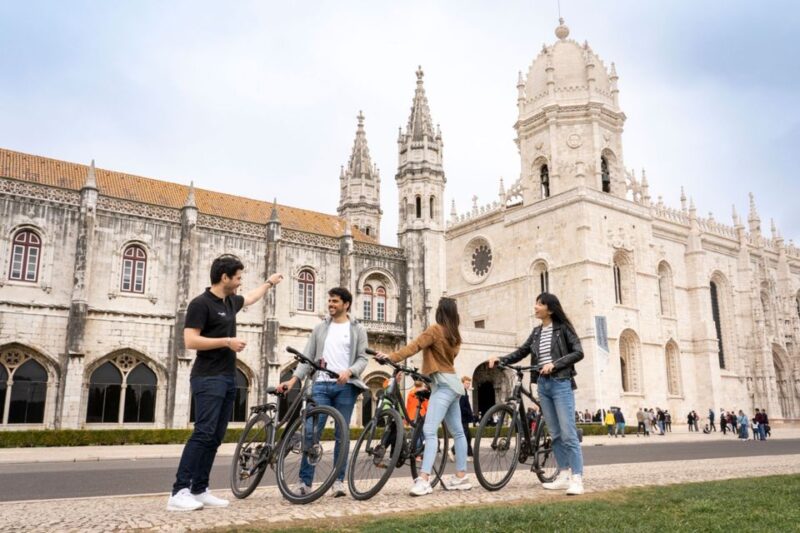 Lisbon: Guided Bike Tour, Helicopter Flight, and Boat Trip - Discovering Belém’s Historic Landmarks by Bike