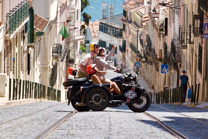 Lisbon: Historic Motorcycle Sidecar Tour - Panoramic Views from the Elevated Belvedere
