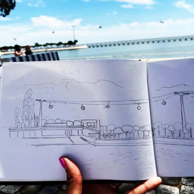 Lisbon: Layover Sketching or Watercolor Tour - Discover Lisbon’s Tejo River with a Creative Touch