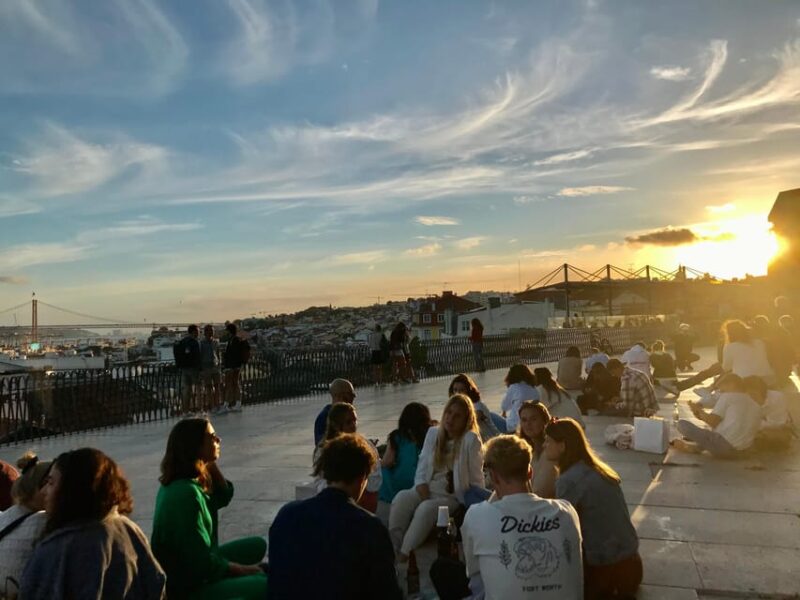 Lisbon: Old Town and Chiado Vintage Car Tour - Scenic Viewpoints: Gates of the Sun and Lady of the Hill