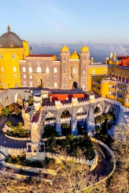 Lisbon: Pena Palace, Moorish Castle, Qta. Regaleira & Sintra - Scenic Drive to Cabo da Roca and Cascais