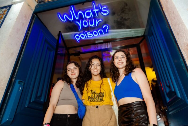 Lisbon PinkStreet Pubcrawl: 1hOpen Bar, Shots,VIP Club Entry - Exploring Cais do Sodré: Lisbon’s Evening Hotspot