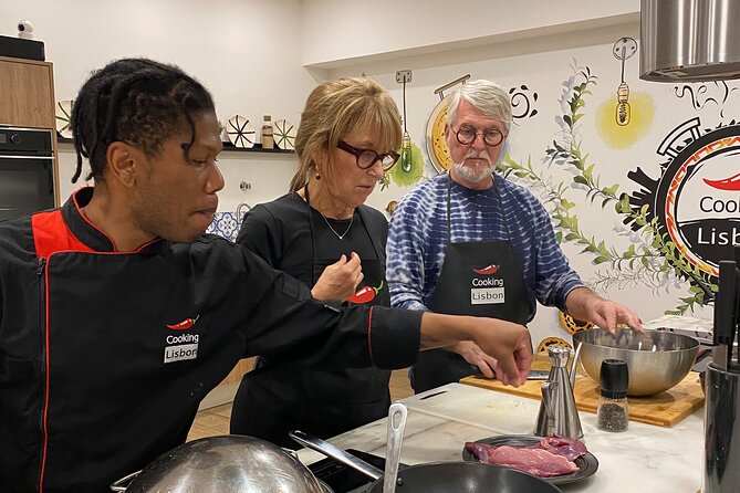 Lisbon Portuguese Cooking Class with 3-Course Dinner - Menu Highlights and Cooking Techniques