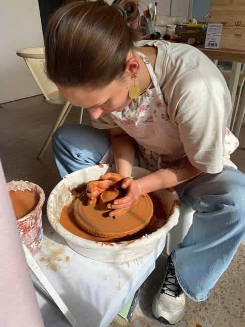 Lisbon: Pottery Wheel Lesson - Meditate With Clay - Pricing and Whats Included