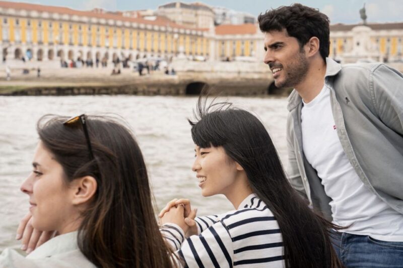 Lisbon: Private Boat Trip, Guided Walking Tour, Bike & Tram - Relaxing on the Tagus River Boat Ride