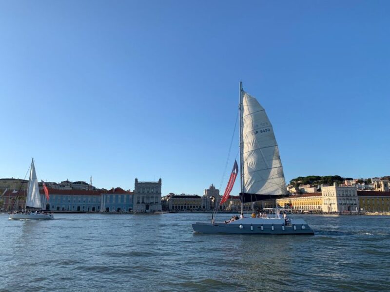 Lisbon: Private Catamaran Charter for up to 18-People - The Experience of WaterScenerys Private Tour