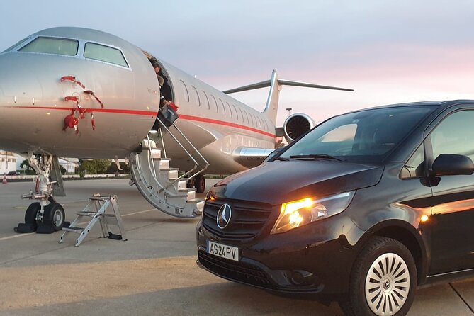 Lisbon Private Chauffeur  Premium Hourly Service - Meet and Greet: Pickup and Drop-off Locations
