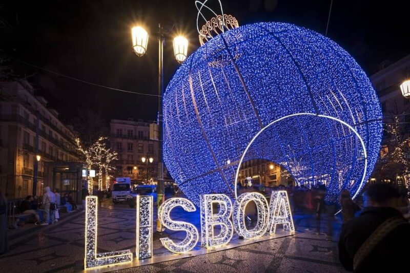 Lisbon: Private Christmas Lights Tour by Eco Tuk Tuk - Touring the Trendy Neighborhoods of Chiado and Bairro Alto