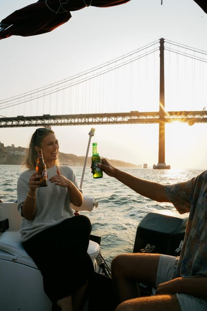 Lisbon PRIVATE Cruise - Fun, Friends and Unique Moments - Scenic Views of Lisbon’s Iconic Landmarks
