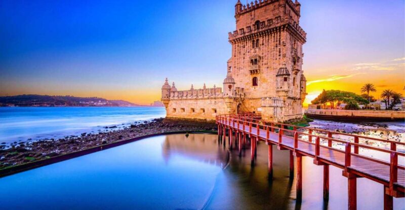 Lisbon: Private full Day Sightseeing tour by tuk-tuk. - Ending the Day with the Sunset at Senhora de Monte and Scenic Views