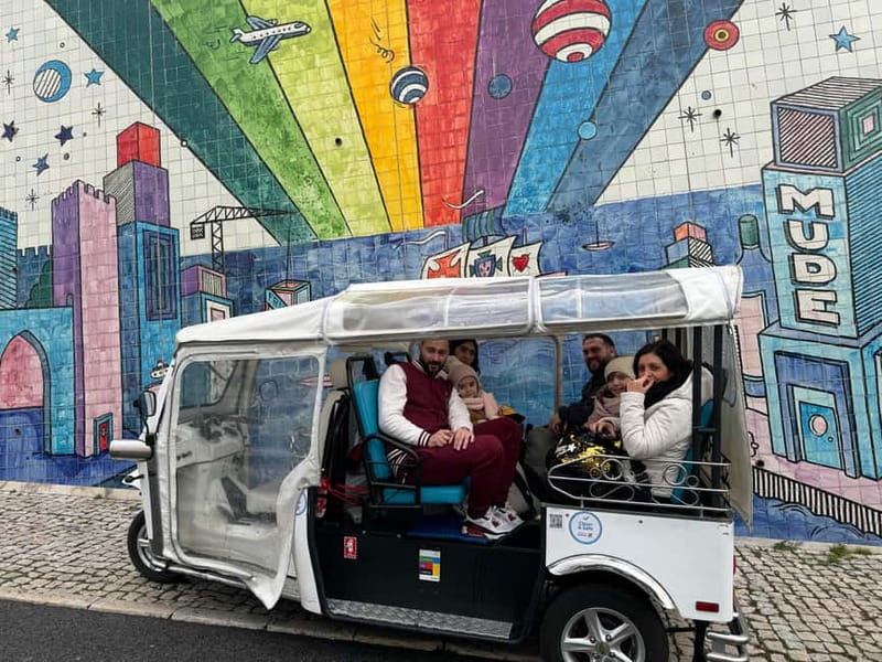 Lisbon: Private Old Town Tour by Eco TukTuk - The Convenience of Hotel Pickup and Drop-off