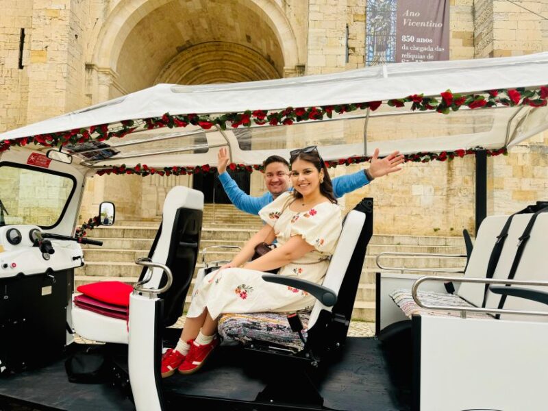 Lisbon: Private Sightseeing Tour by Tuk-Tuk - Scenic Viewpoints: Santa Luzia, Portas do Sol, and Lady of the Hills