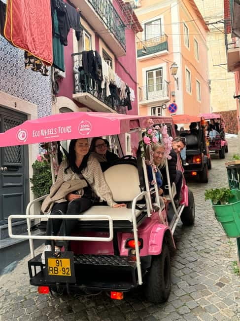 Lisbon : Private Trip by Electric Quad & Tuk Tuk - The Stops and Routes in Lisbon’s Seven Hills