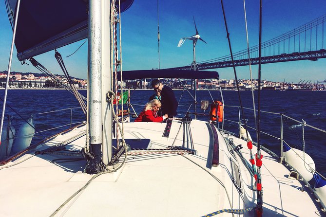 Lisbon Sailing Day Cruise with wine & snacks - The Crew and Guide Experience