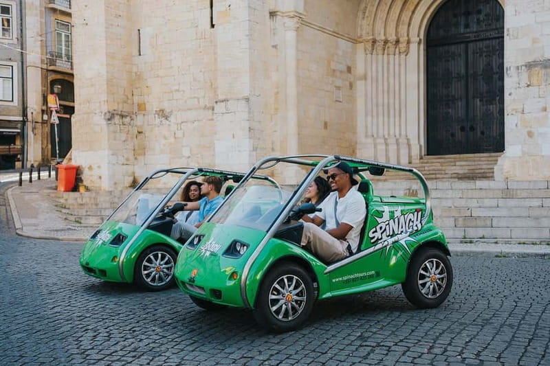 Lisbon Self-Drive Sightseeing Tour in an Electric Car - Exploring Lisbon’s Major Neighborhoods in a Small Green Car