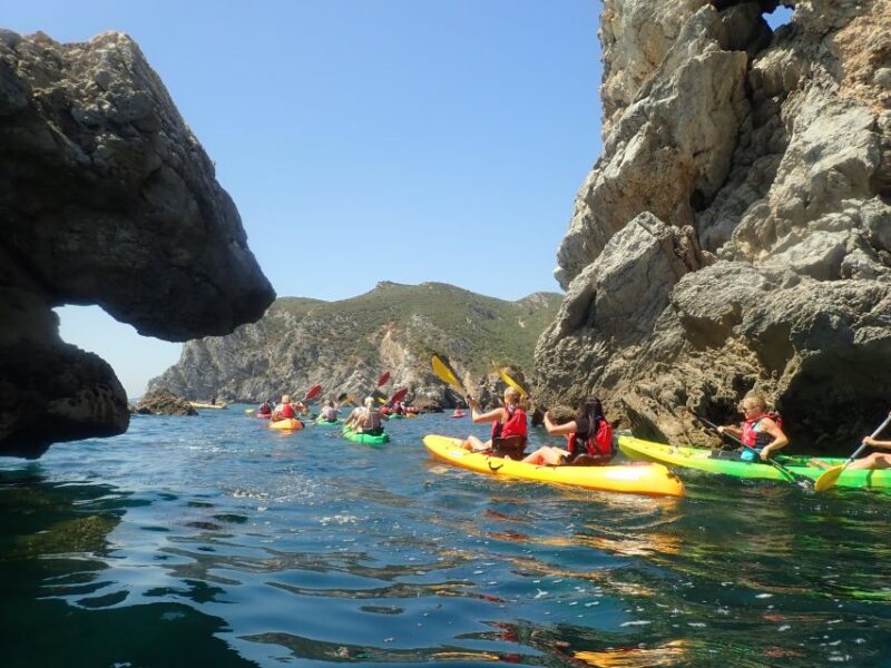 Lisbon: Sesimbra Kayak Discovery Experience - Break at Praia do Ribeiro do Cavalo