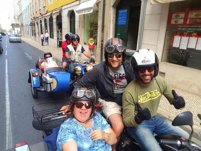 Lisbon Sidecar Tour ( the netflix one) - Highlights and Stops: Beyond Typical Sightseeing
